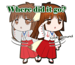 Yukiko and Ryoko(English) sticker #6765376