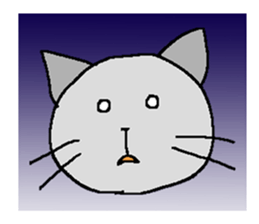 The cat,Miyukichi! sticker #6765614