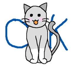 The cat,Miyukichi! sticker #6765615