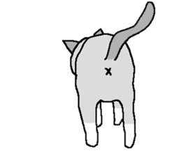 The cat,Miyukichi! sticker #6765620