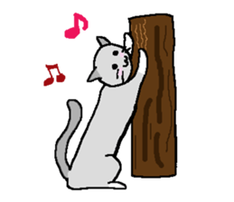 The cat,Miyukichi! sticker #6765621