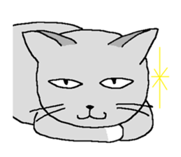 The cat,Miyukichi! sticker #6765624