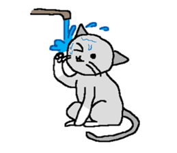 The cat,Miyukichi! sticker #6765635