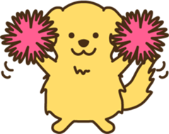 Hinomaru -Golden Retriever- sticker #6766049