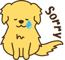 Hinomaru -Golden Retriever- sticker #6766052