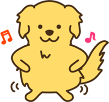 Hinomaru -Golden Retriever- sticker #6766053