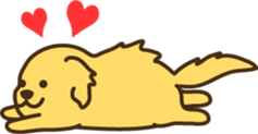Hinomaru -Golden Retriever- sticker #6766054