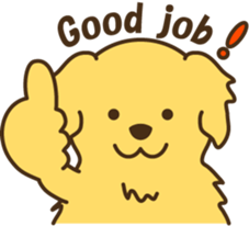 Hinomaru -Golden Retriever- sticker #6766055