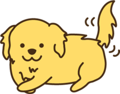 Hinomaru -Golden Retriever- sticker #6766056