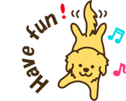 Hinomaru -Golden Retriever- sticker #6766057