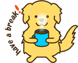 Hinomaru -Golden Retriever- sticker #6766059