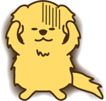Hinomaru -Golden Retriever- sticker #6766061