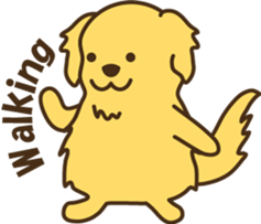 Hinomaru -Golden Retriever- sticker #6766065