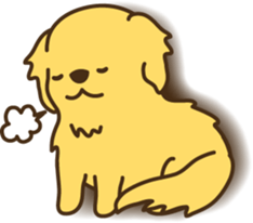 Hinomaru -Golden Retriever- sticker #6766068