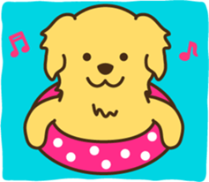 Hinomaru -Golden Retriever- sticker #6766072