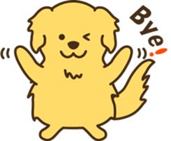 Hinomaru -Golden Retriever- sticker #6766076