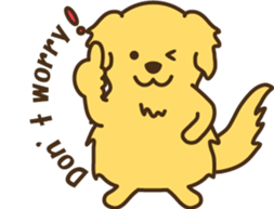 Hinomaru -Golden Retriever- sticker #6766077