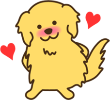 Hinomaru -Golden Retriever- sticker #6766078