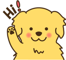 Hinomaru -Golden Retriever- sticker #6766081