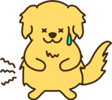 Hinomaru -Golden Retriever- sticker #6766083