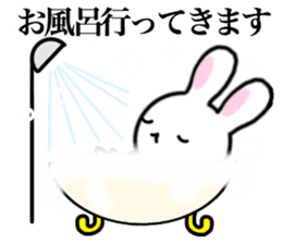 Dance of the rabbit. sticker #6766205