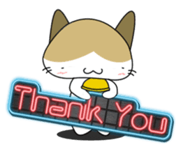 Shiri-Hachi The Cat sticker #6766372