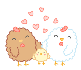 Fluffy Chickens sticker #6766503