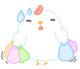 Fluffy Chickens sticker #6766520