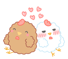 Fluffy Chickens sticker #6766521