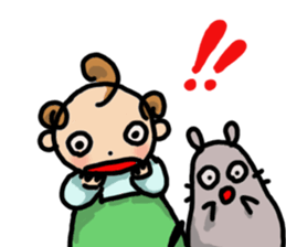 Dwarf and small animals sticker #6766665