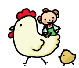 Dwarf and small animals sticker #6766676