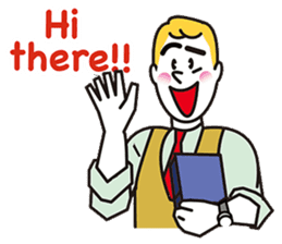 Hello Teacher By Club Zoo Sticker Hello Teacher By Club Zoo Sticker