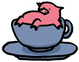 Active Pig sticker #6767129