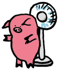 Active Pig sticker #6767130