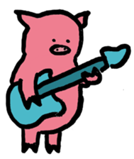 Active Pig sticker #6767132