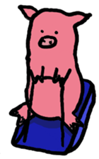 Active Pig sticker #6767139