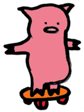 Active Pig sticker #6767140