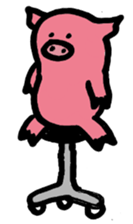 Active Pig sticker #6767142