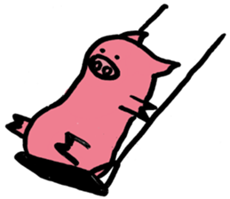 Active Pig sticker #6767143