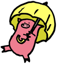 Active Pig sticker #6767146