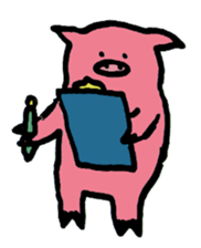Active Pig sticker #6767149