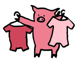 Active Pig sticker #6767150