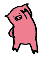 Active Pig sticker #6767152