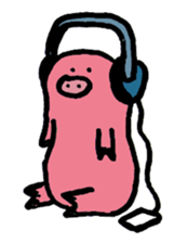 Active Pig sticker #6767153