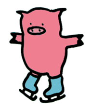 Active Pig sticker #6767154