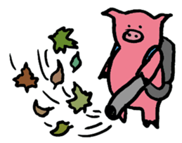 Active Pig sticker #6767155