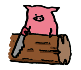 Active Pig sticker #6767156