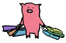 Active Pig sticker #6767160