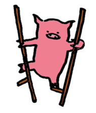 Active Pig sticker #6767161