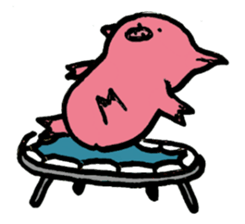Active Pig sticker #6767164
